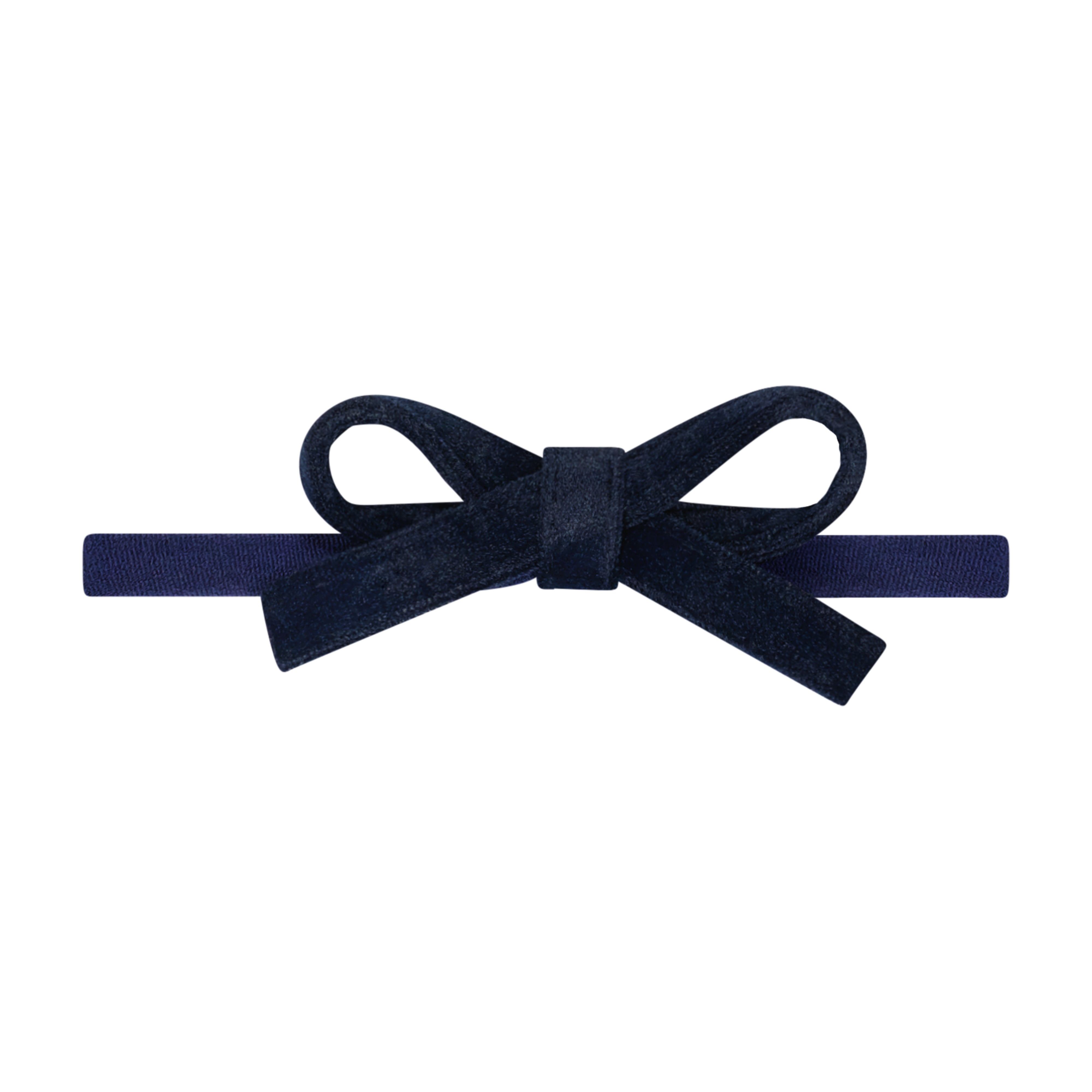 Velvet Bow Newborn Baby Headband