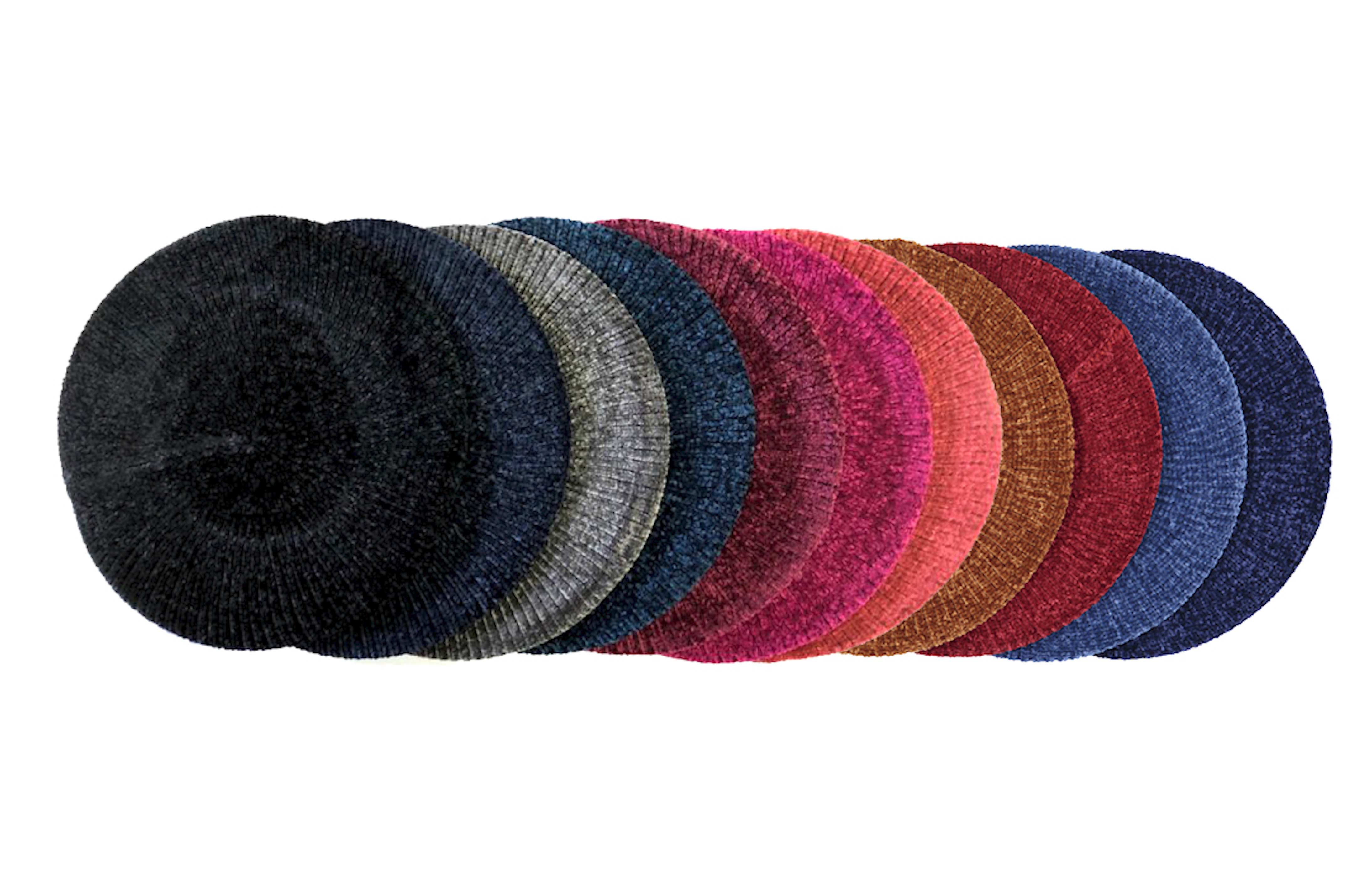 Chenille Velvet Ribbed Snood - Lined