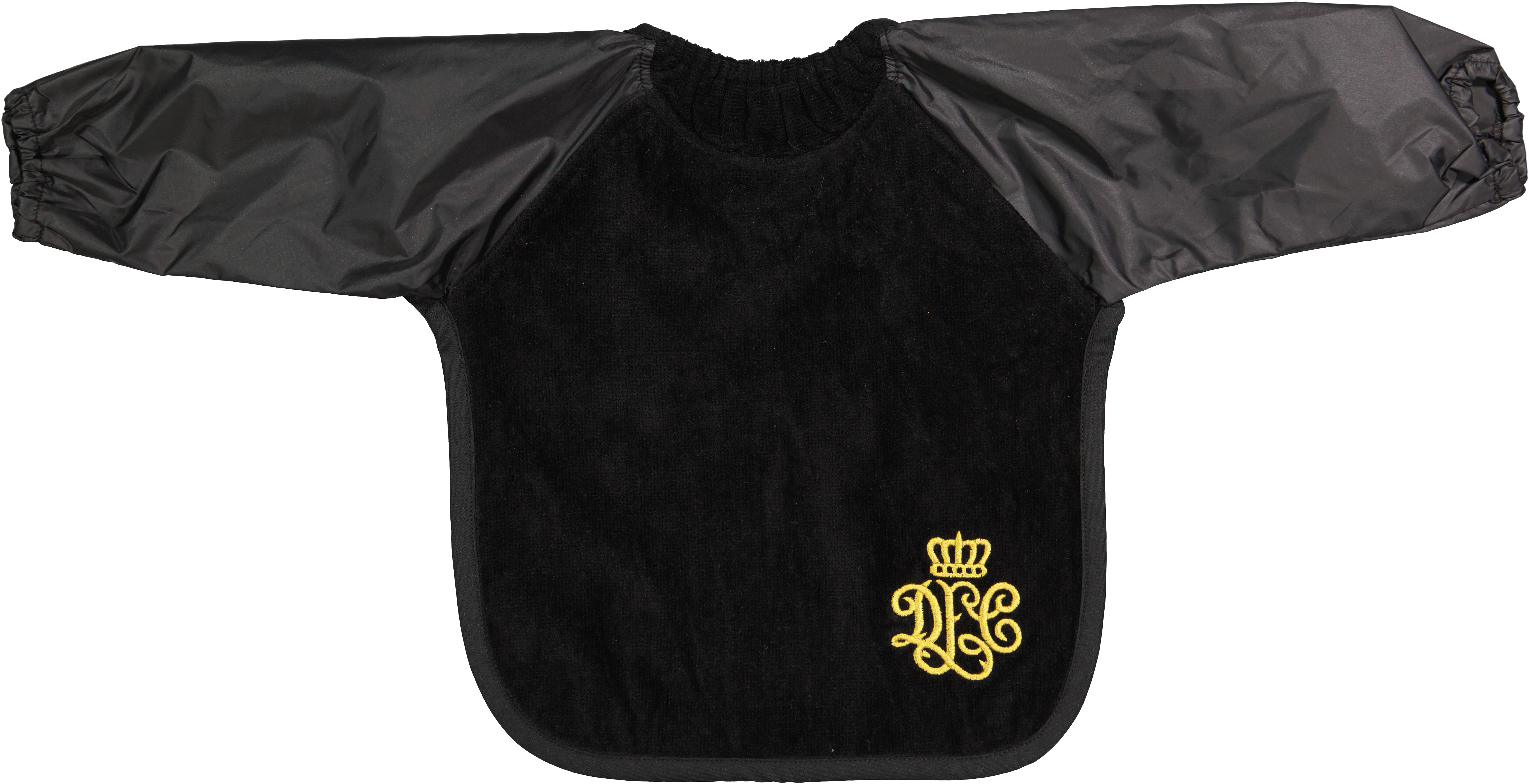 Crown Emblem Apron Black