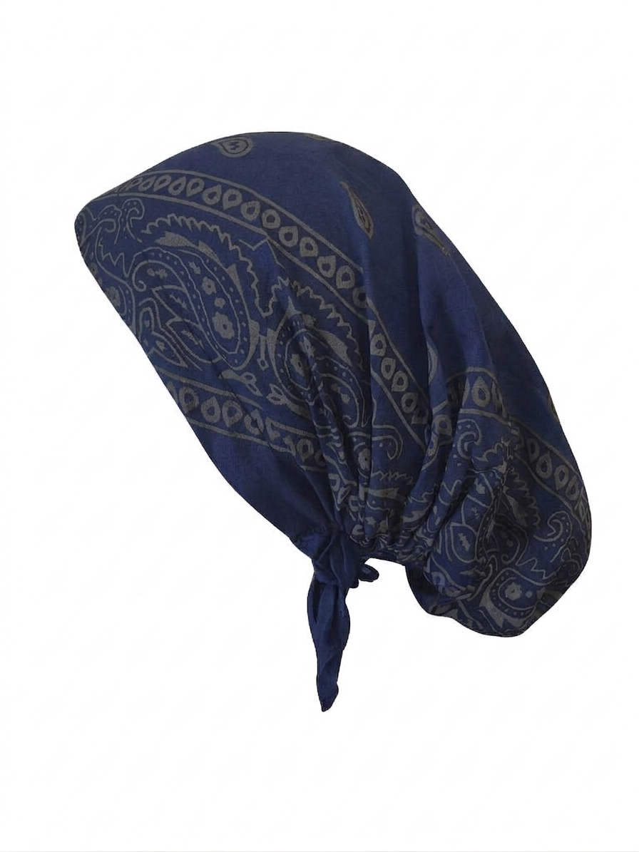 Bandana Print Collection Navy/Grey