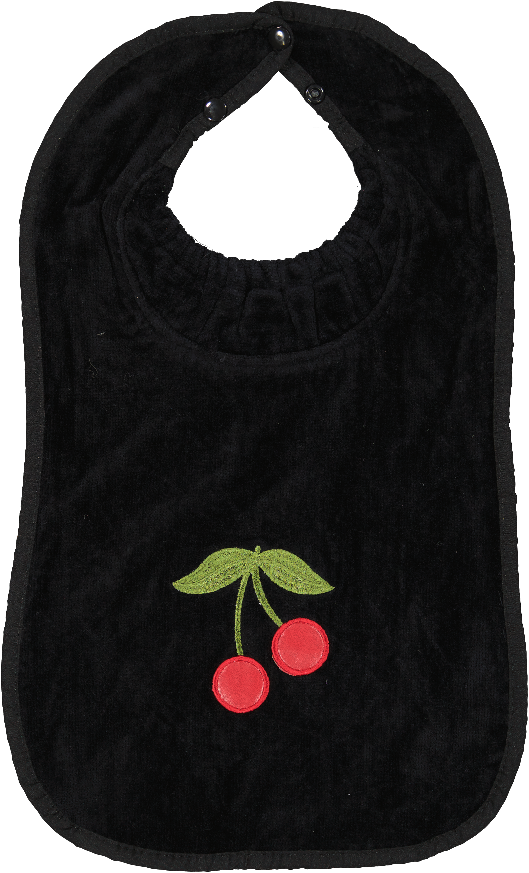 Leather Cherry Bib