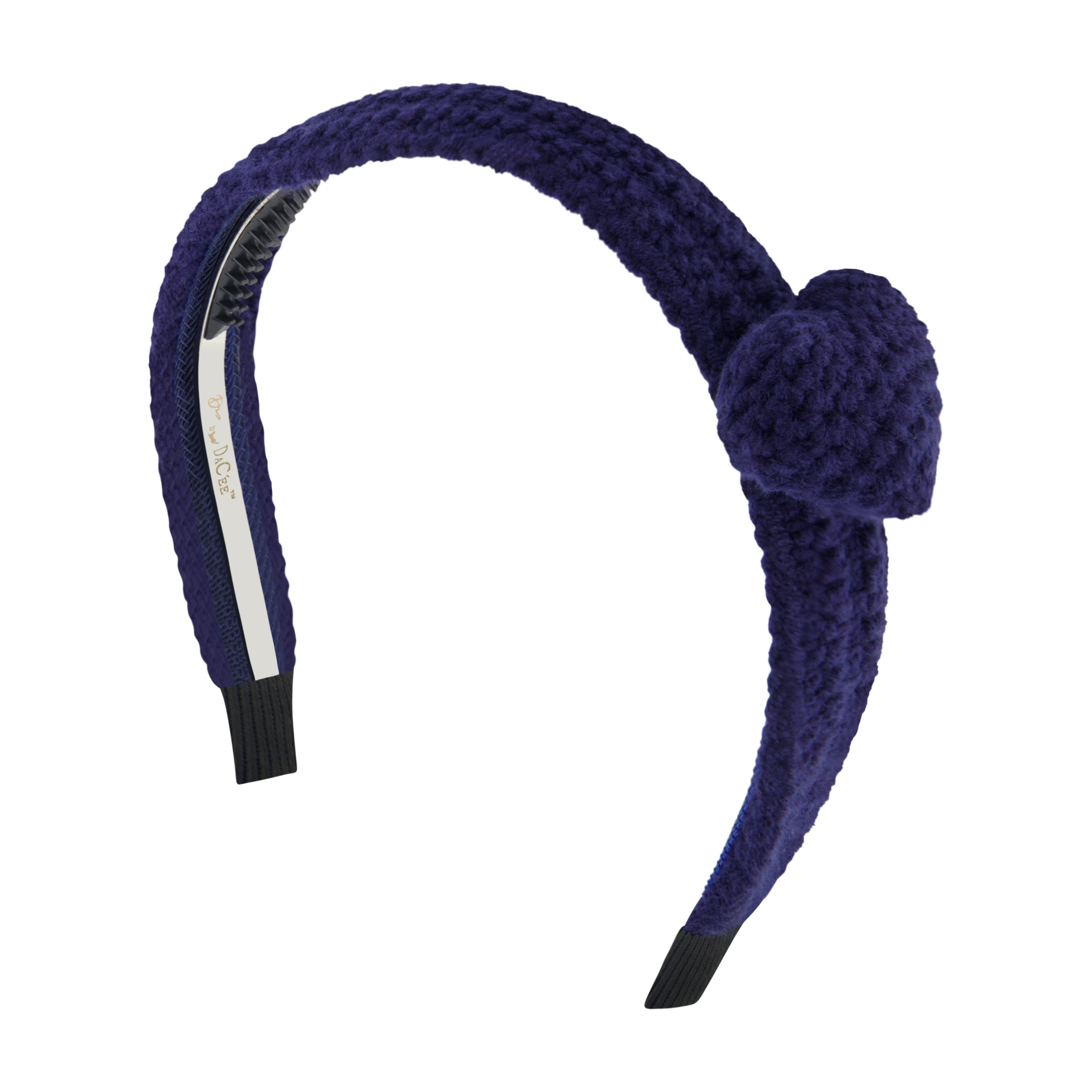 3D Crochet Heart Headband