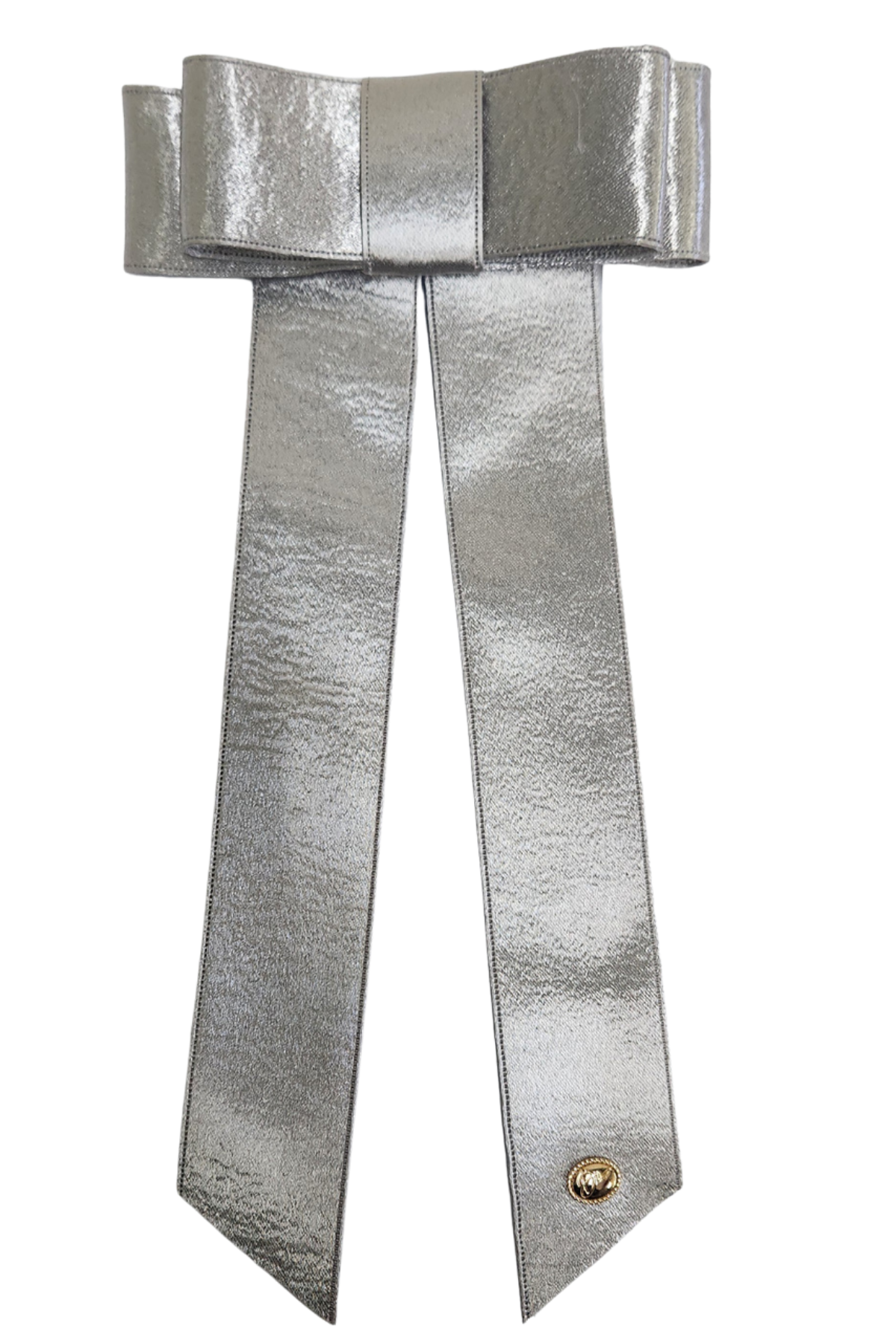 Satin Ribbon Double Bow Large Clip