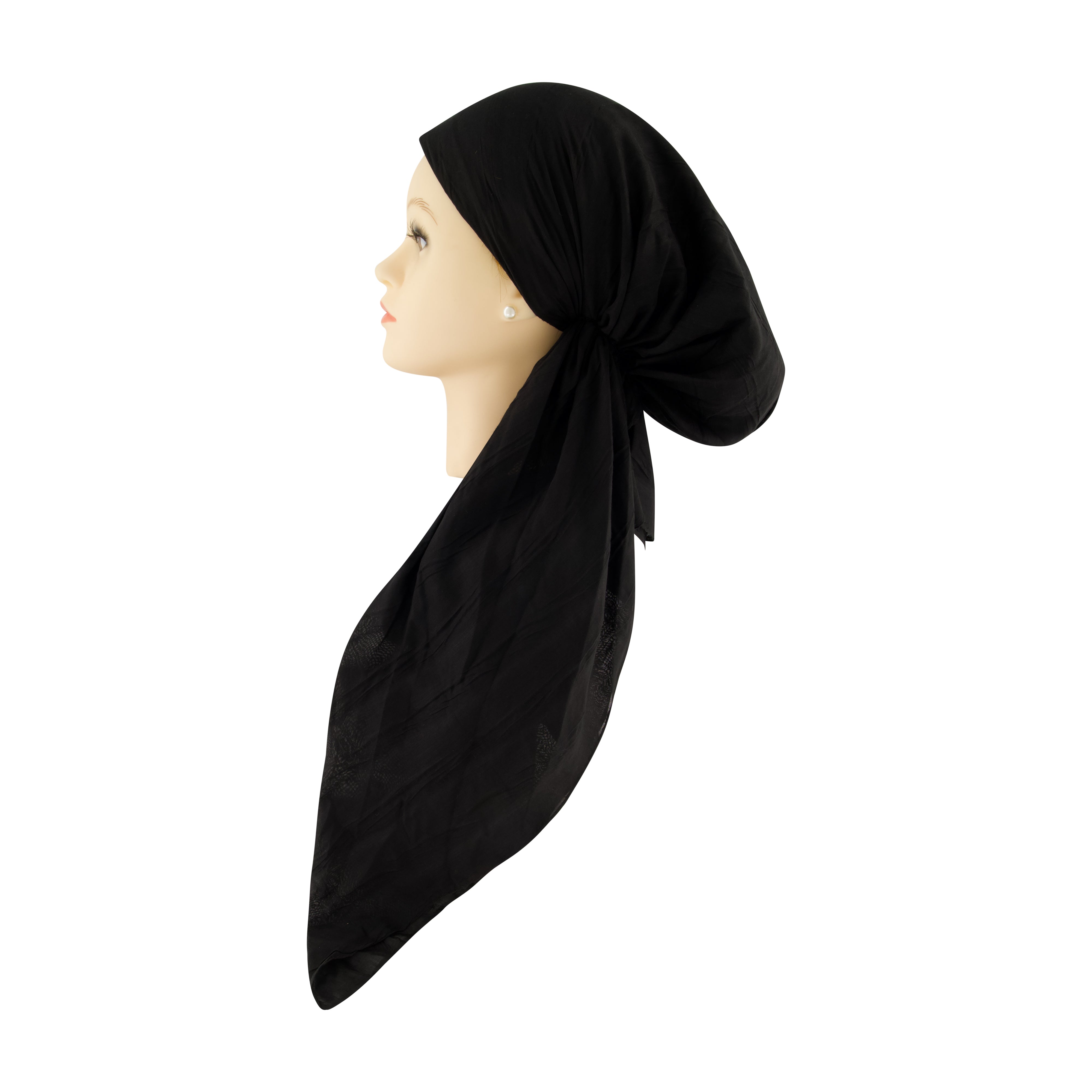 Crinkle Solid Headscarf