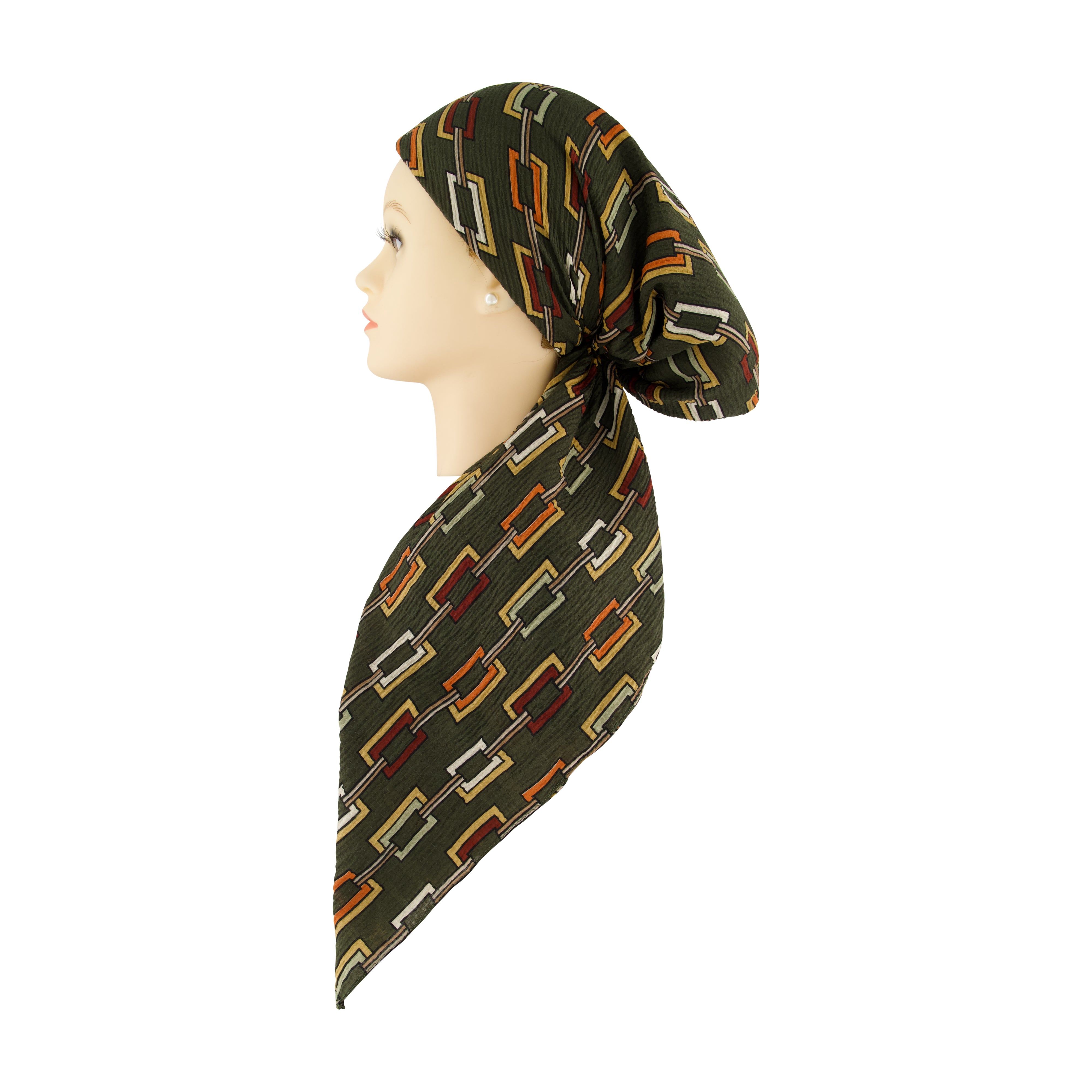 Colored Chain Headscarf