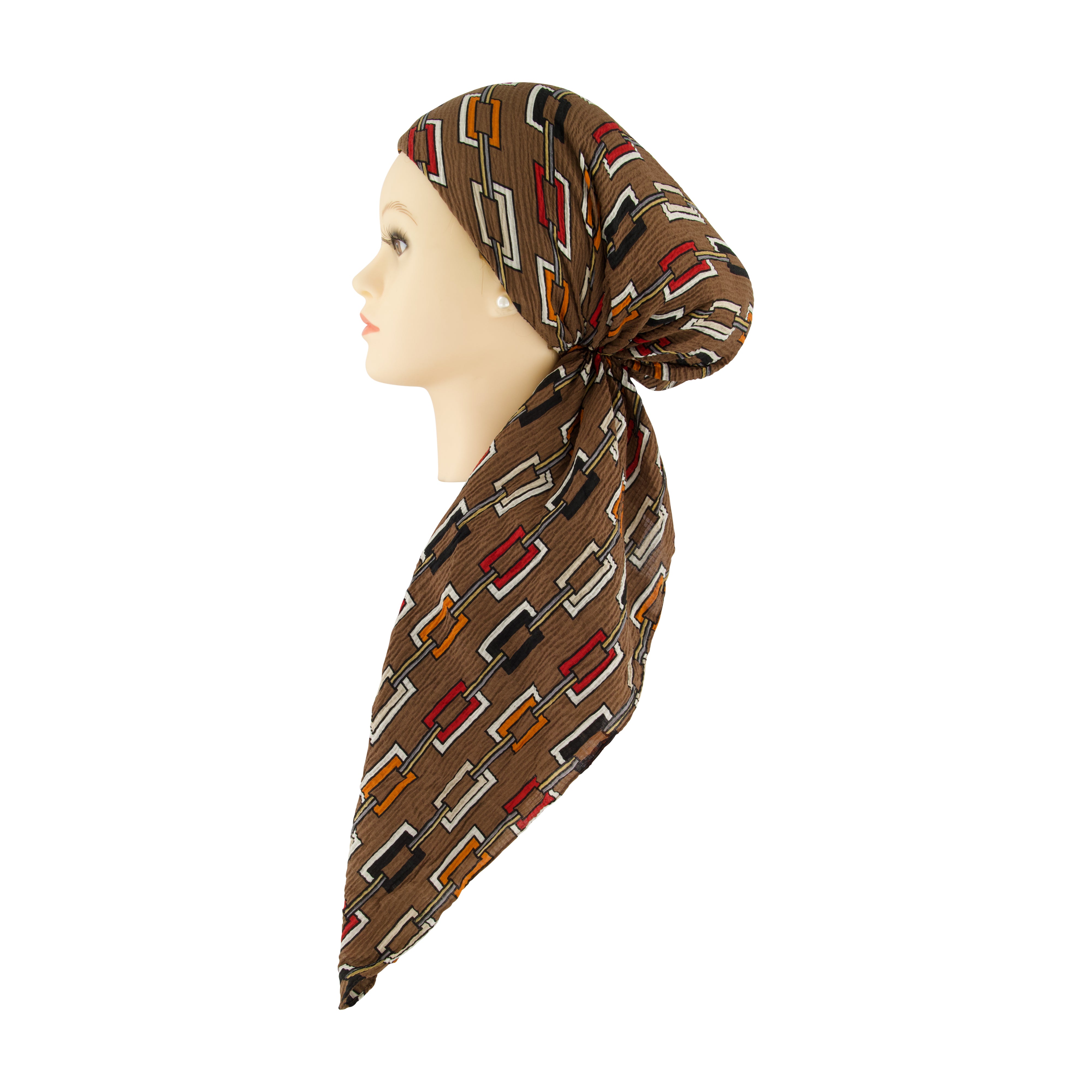 Colored Chain Headscarf