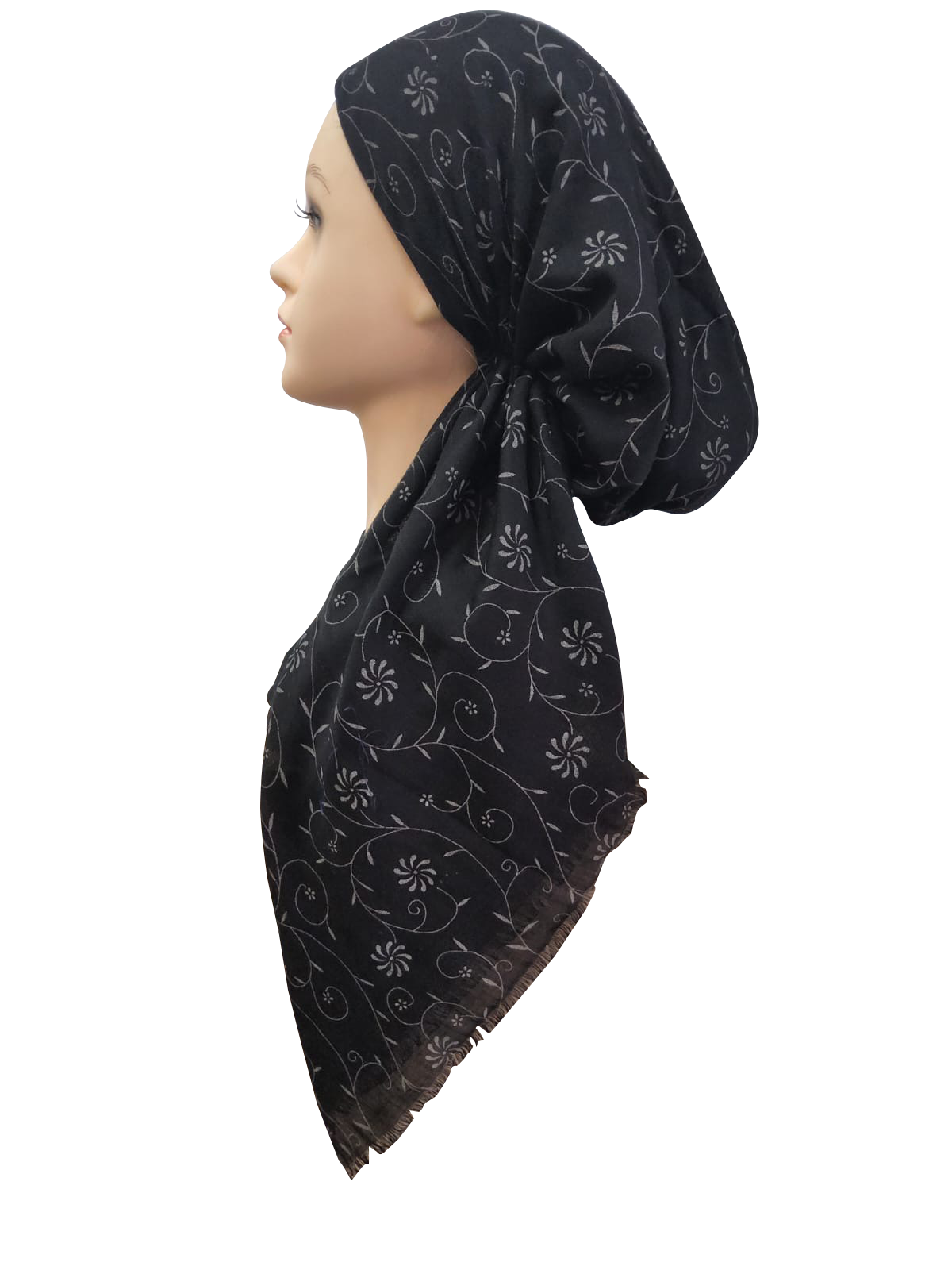 Floral Pretied Headscarf