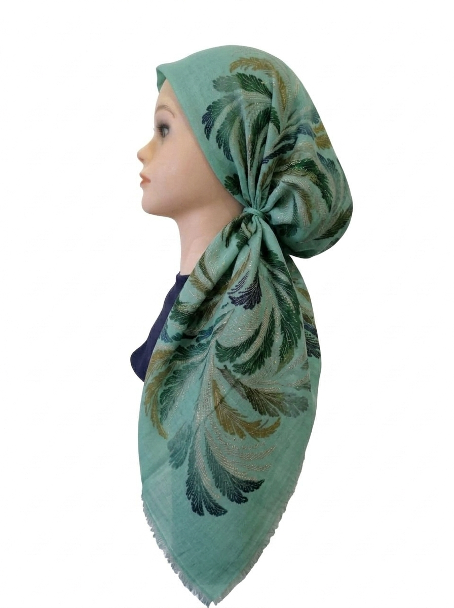 Leaves Headscarf Seafom