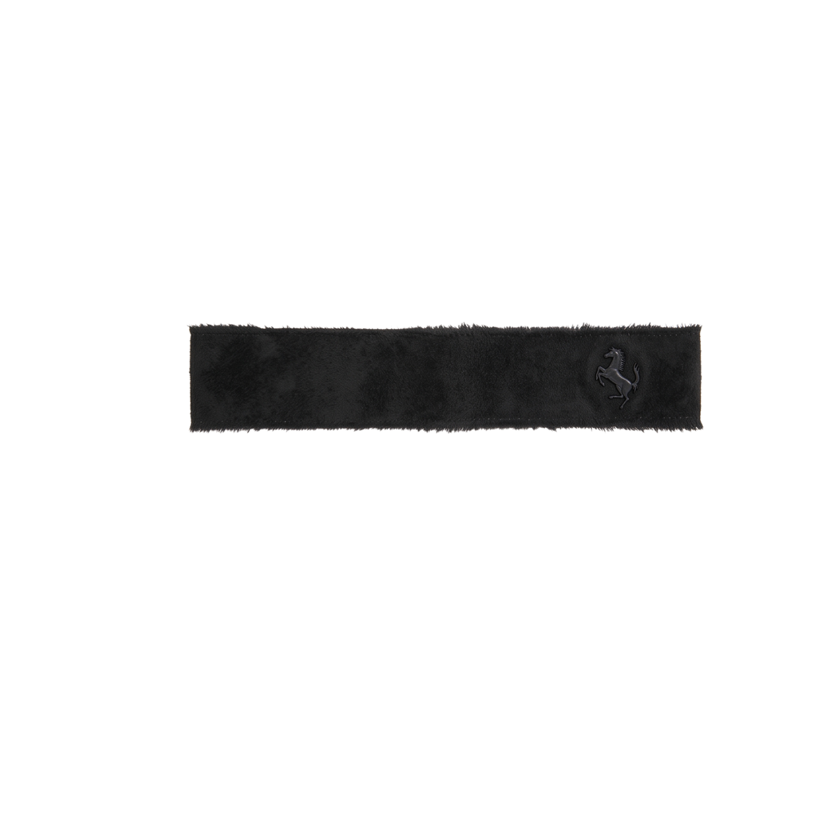 Ribbed Horse Toddler Junior Headwrap Black