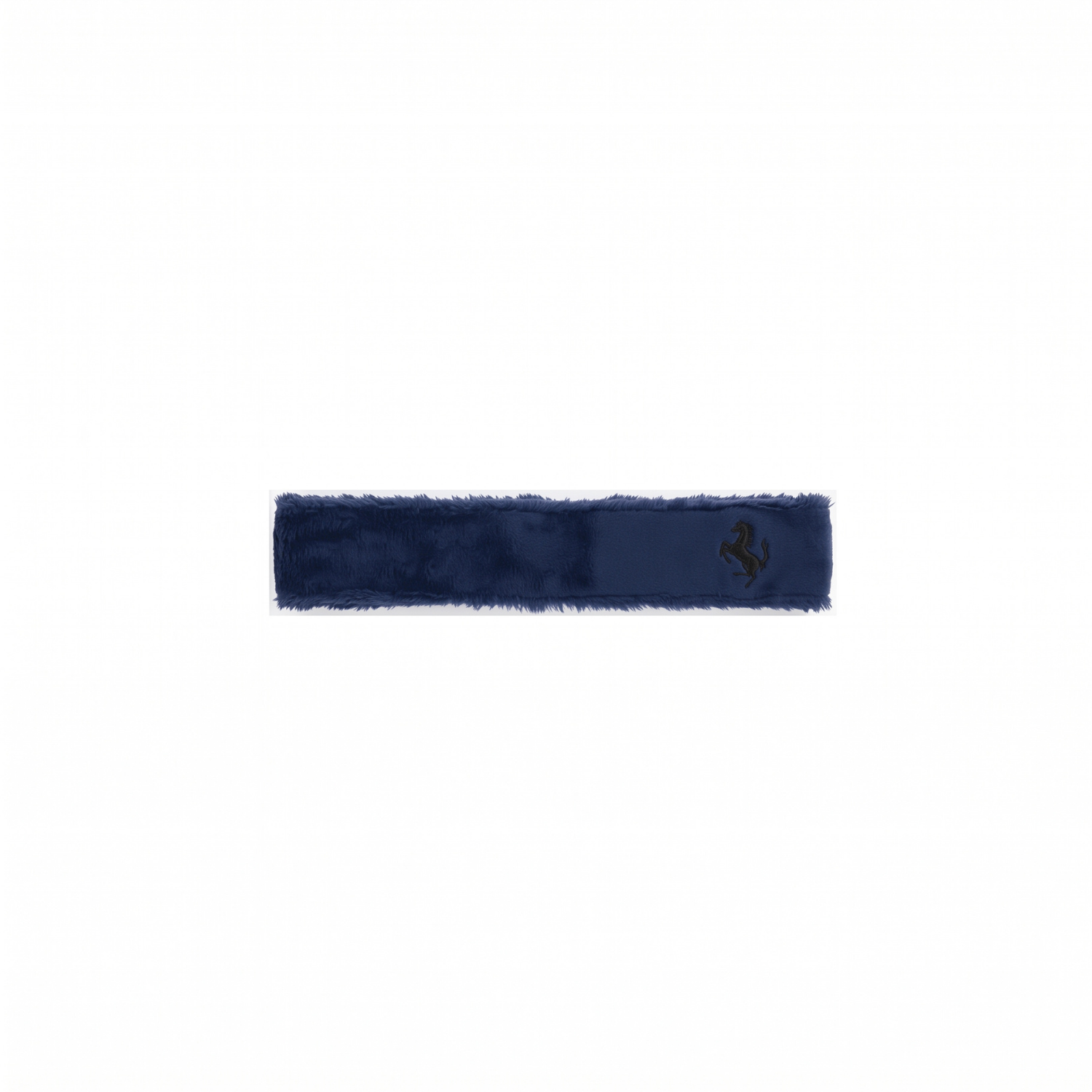 Ribbed Horse Headwrap Navy