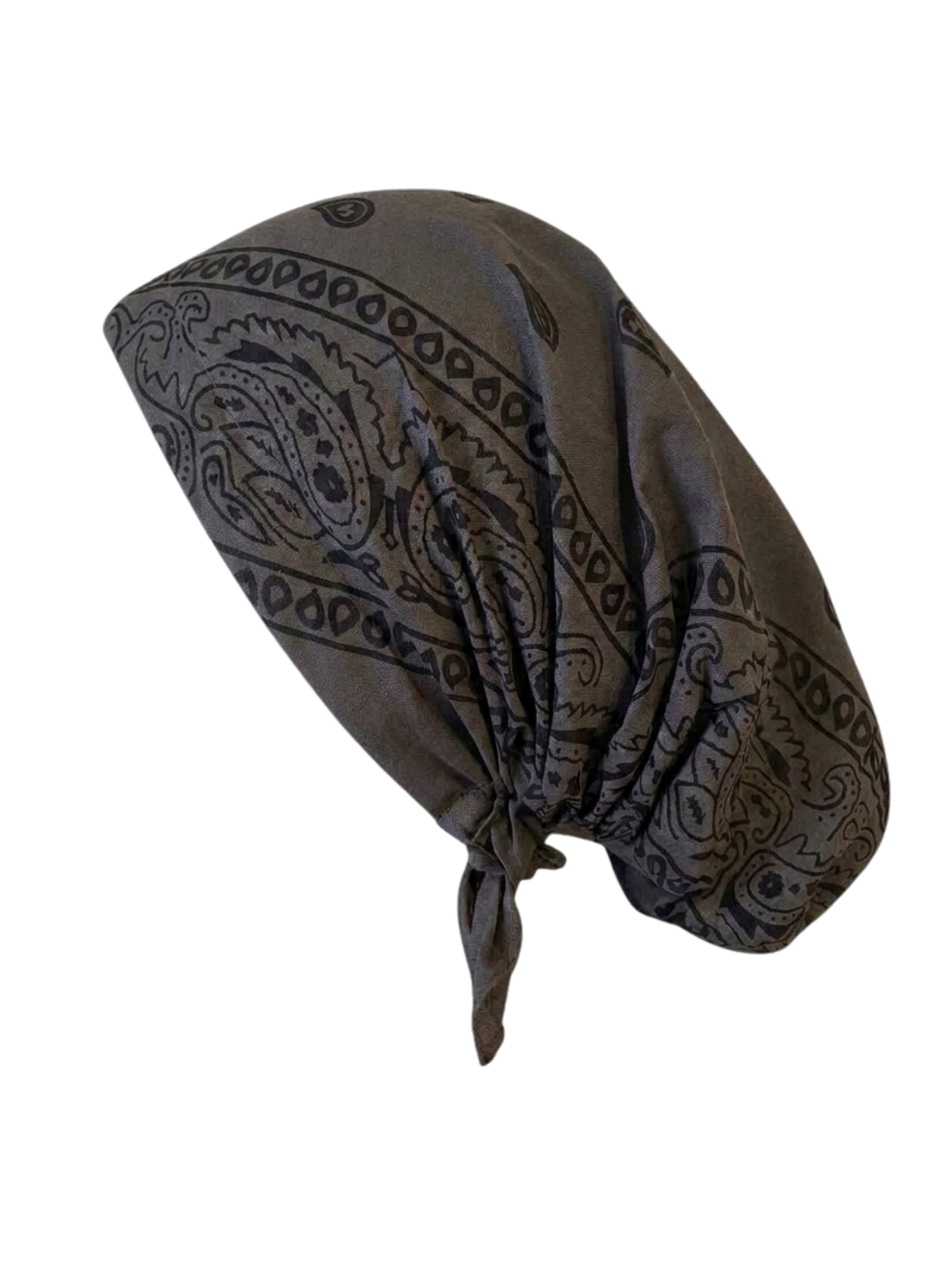 Bandana Print Collection Grey/Black