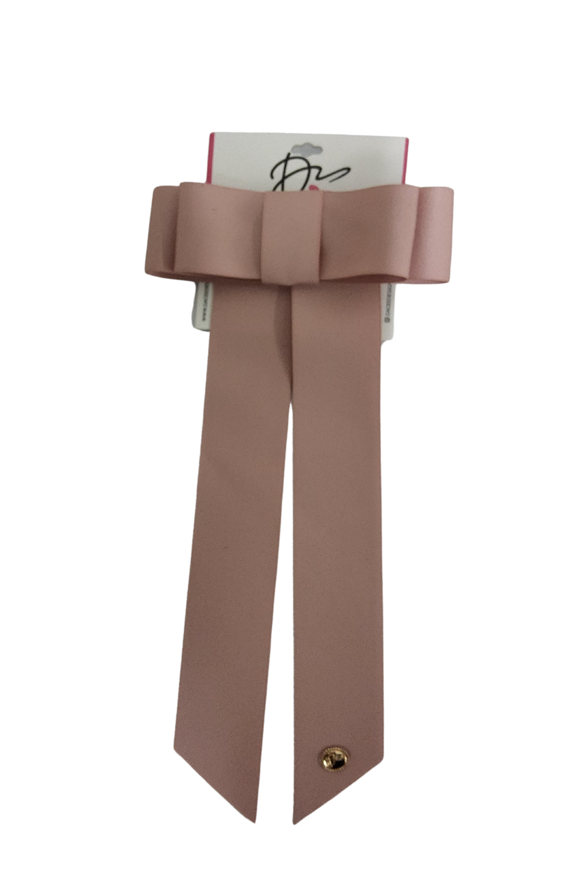 Satin Ribbon Double Bow Large Clip