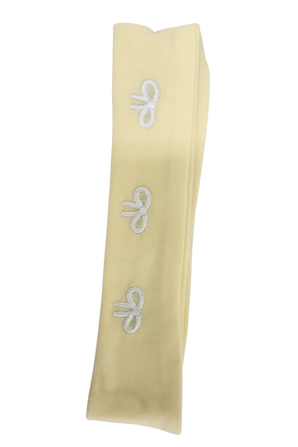 Embroidered Bows Junior Headwrap