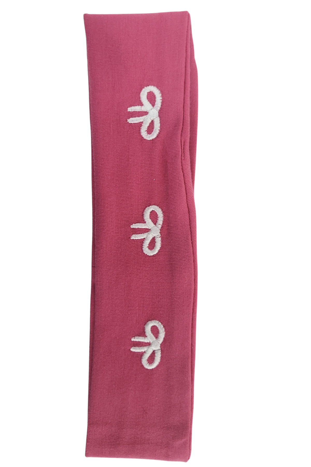 Embroidered Bows Junior Headwrap