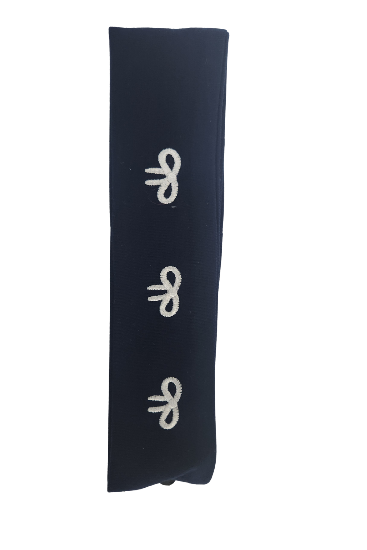 Embroidered Bows Junior Headwrap