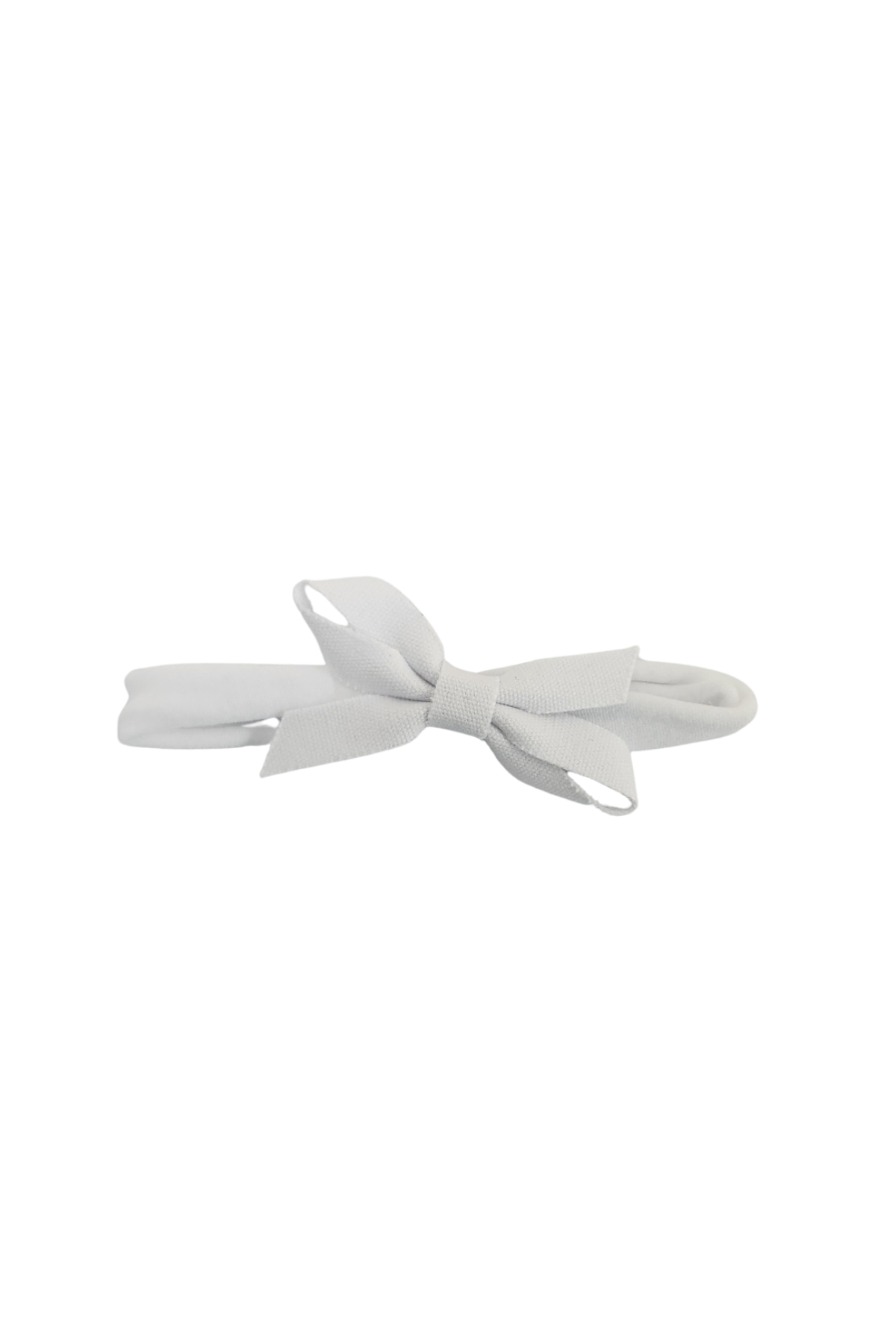 Linen Tuxedo Bow Newborn Baby Headband