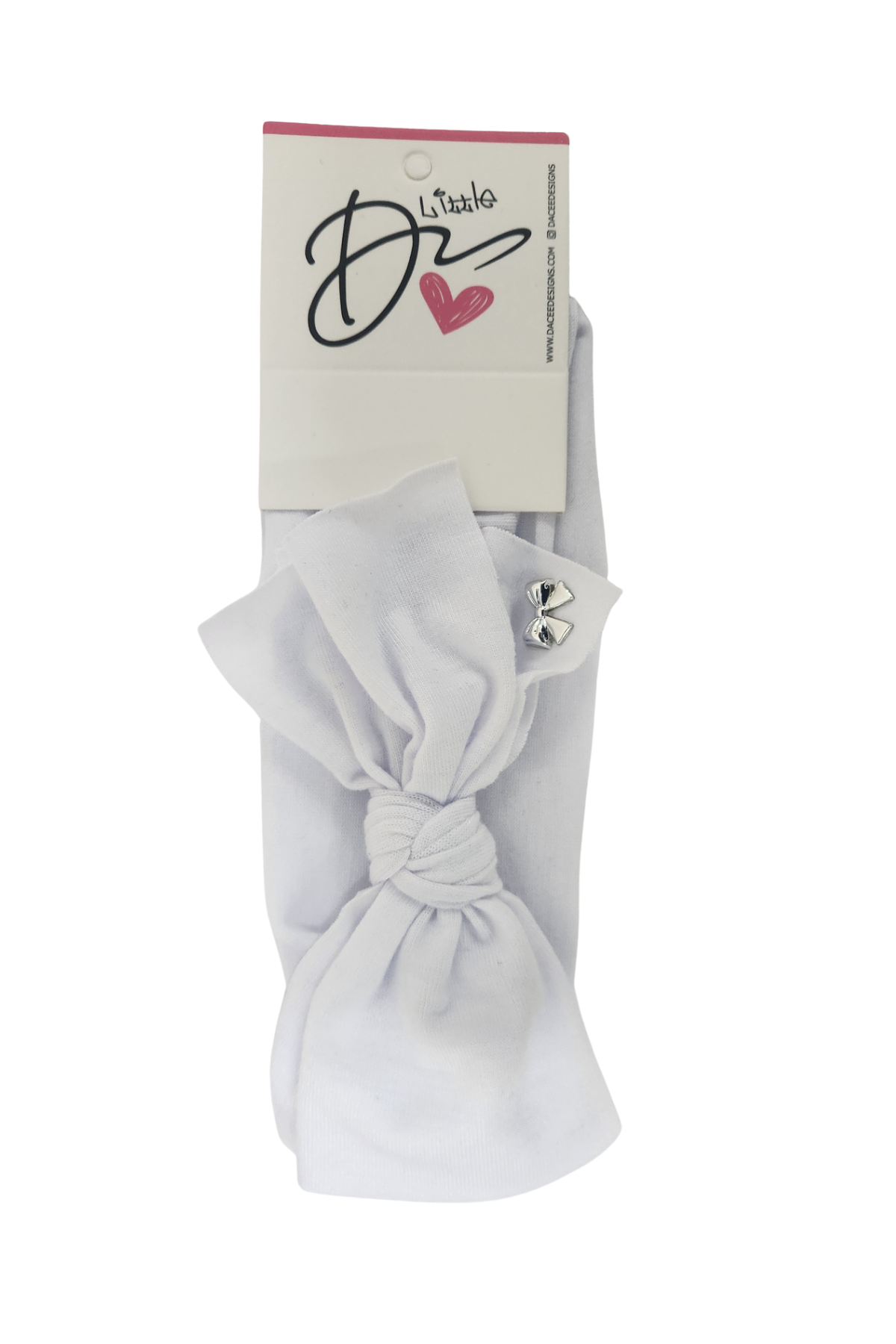 Cotton Gold Bow Baby Headband