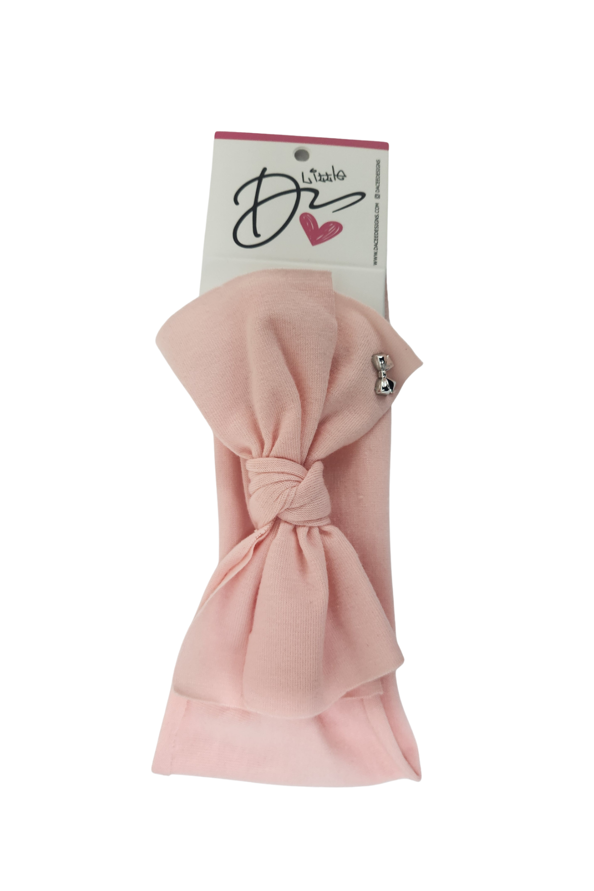 Cotton Gold Bow Baby Headband