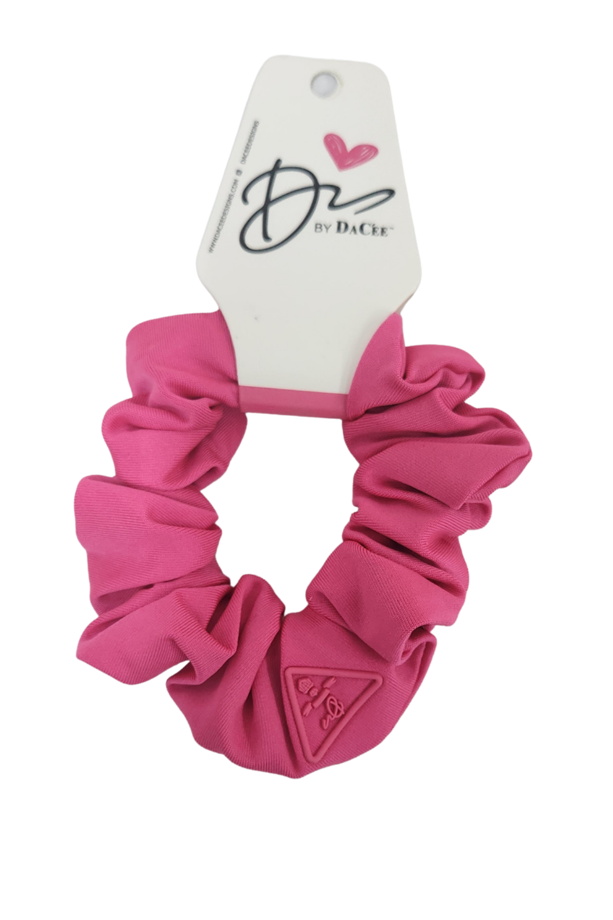 Sports Triangle Patch Scrunchy