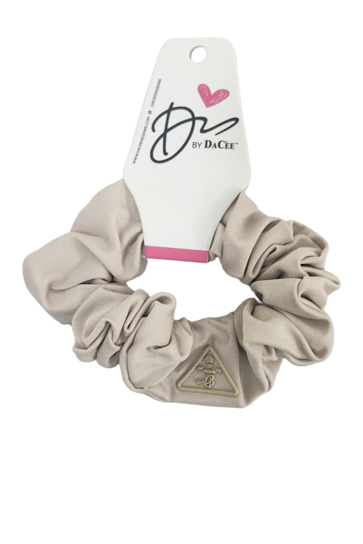 Sports Triangle Patch Scrunchy